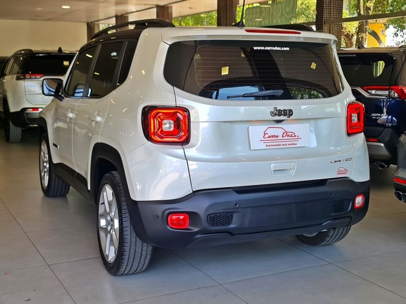 JEEP RENEGADE 1.8 16V FLEX LIMITED 4P AUTOMÁTICO 2020/2020 CARRO DEZ NOVO HAMBURGO / Carros no Vale