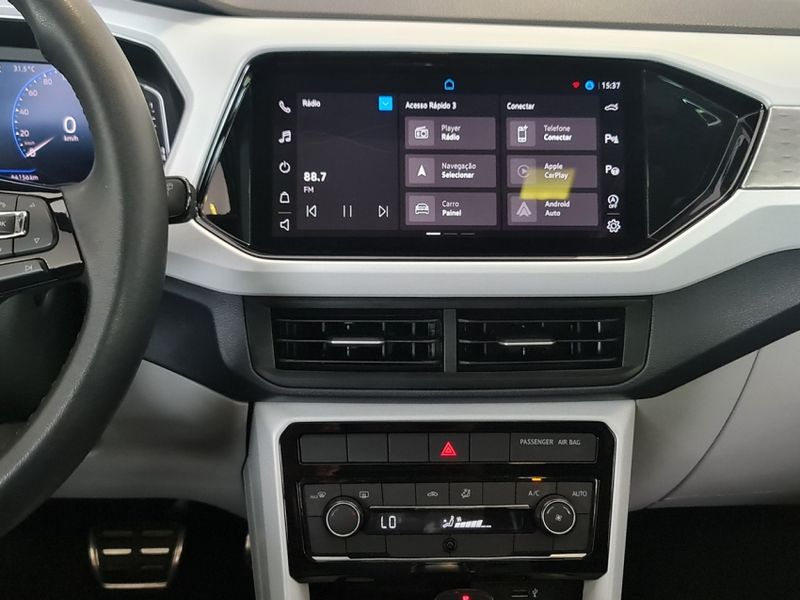 Volkswagen T-CROSS 1.4 250 TSI TOTAL FLEX HIGHLINE AUTOMÁTICO 2020/2021 CARRO DEZ NOVO HAMBURGO / Carros no Vale