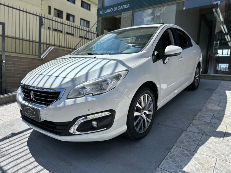 Peugeot 408 1.6 GRIFFE 16V TURBO FLEX 4P AUTOMÁTICO 2015/2016 CARRO AUTOMARCAS CAXIAS DO SUL / Carros no Vale