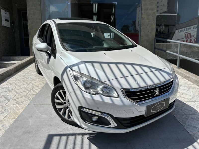 Peugeot 408 1.6 GRIFFE 16V TURBO FLEX 4P AUTOMÁTICO 2015/2016 CARRO AUTOMARCAS CAXIAS DO SUL / Carros no Vale