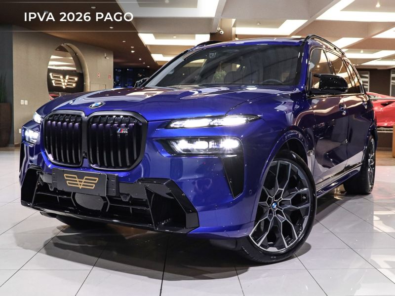 BMW X7 4.4 V8 GASOLINA M60i STEPTRONIC 2024/2025 VIA BELLA VEÍCULOS ESPECIAIS CAXIAS DO SUL / Carros no Vale