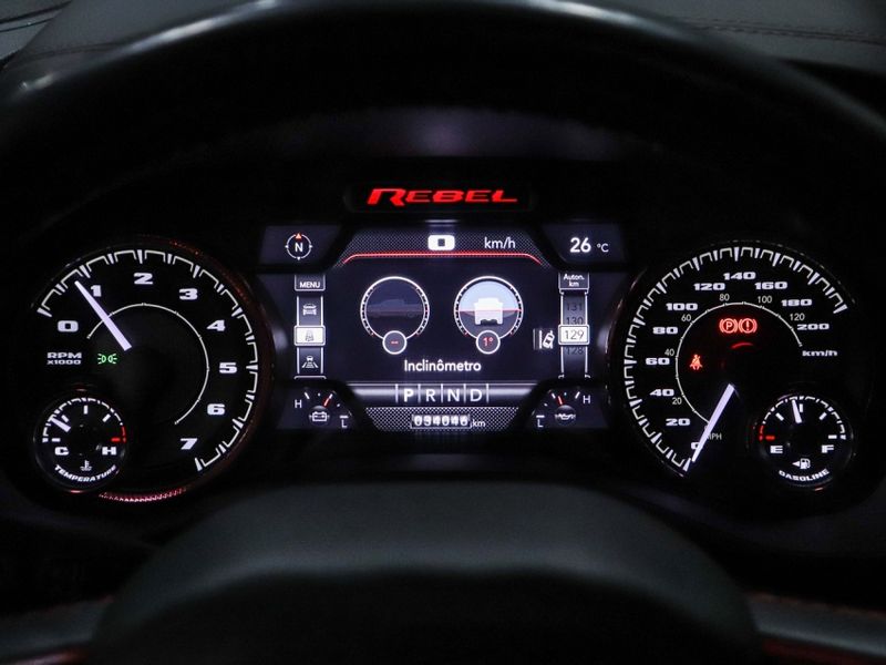 Ram 1500 5.7 V8 GASOLINA REBEL CD 4X4 AUTOMÁTICO 2022/2022 VIA BELLA VEÍCULOS ESPECIAIS CAXIAS DO SUL / Carros no Vale