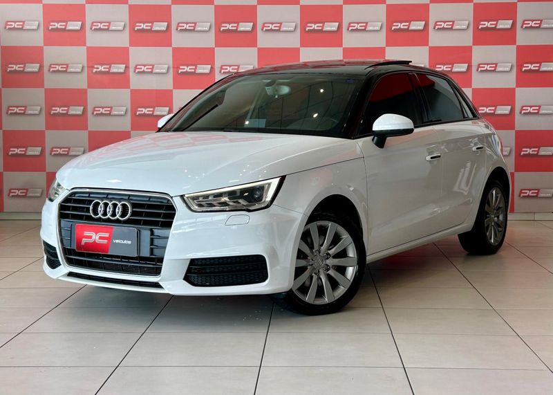 Audi A1 Sportback 1.4 TFSI S-tronic 2017/2018 PC VEÍCULOS SANTA CRUZ DO SUL / Carros no Vale