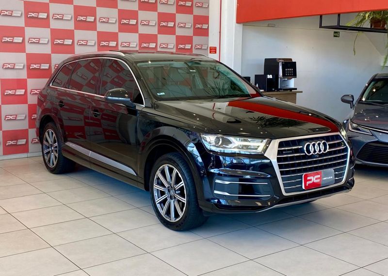 Audi Q7 3.0 V6 TDI Quat.Tip Die./Perfor. 2018/2018 PC VEÍCULOS SANTA CRUZ DO SUL / Carros no Vale