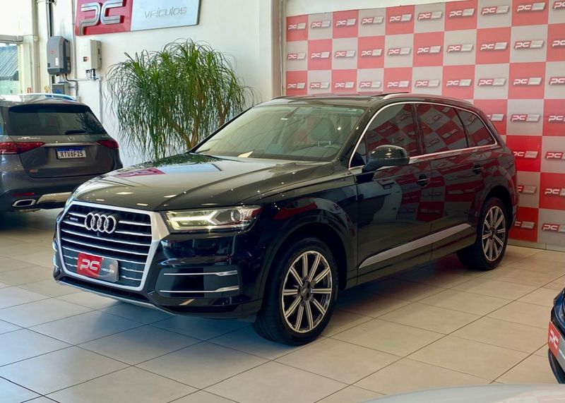 Audi Q7 3.0 V6 TDI Quat.Tip Die./Perfor. 2018/2018 PC VEÍCULOS SANTA CRUZ DO SUL / Carros no Vale