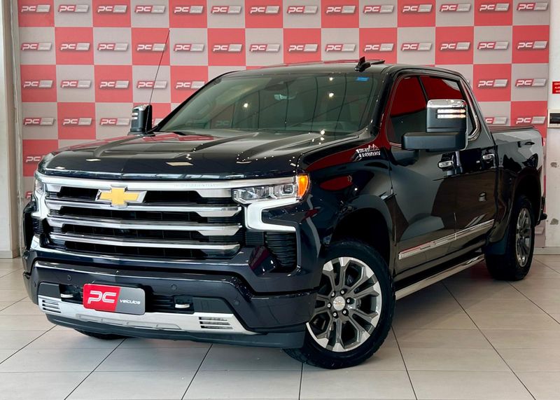 CHEVROLET Silverado High Country 5.3 V8 AWD 2023/2024 PC VEÍCULOS SANTA CRUZ DO SUL / Carros no Vale