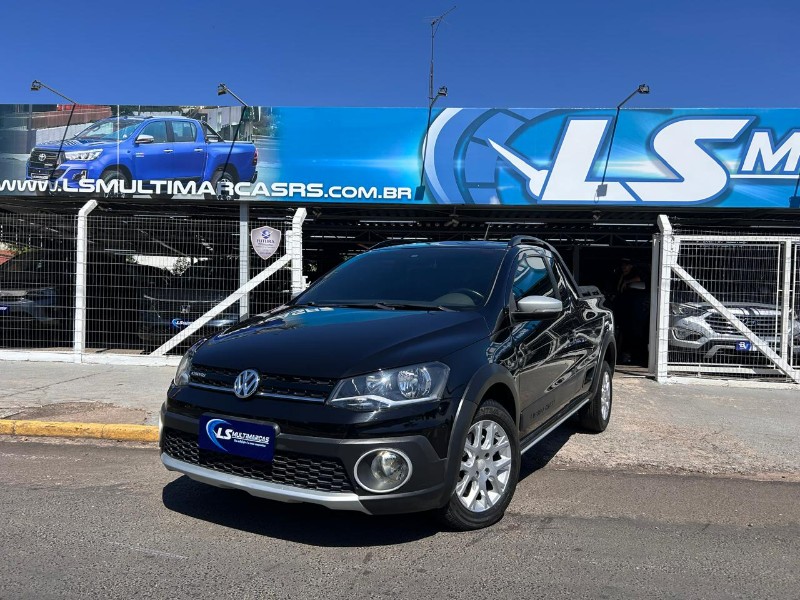 VOLKSWAGEN SAVEIRO CROSS 1.6 T FLEX 16V CE 2015/2015 LS MULTIMARCAS VENÂNCIO AIRES / Carros no Vale