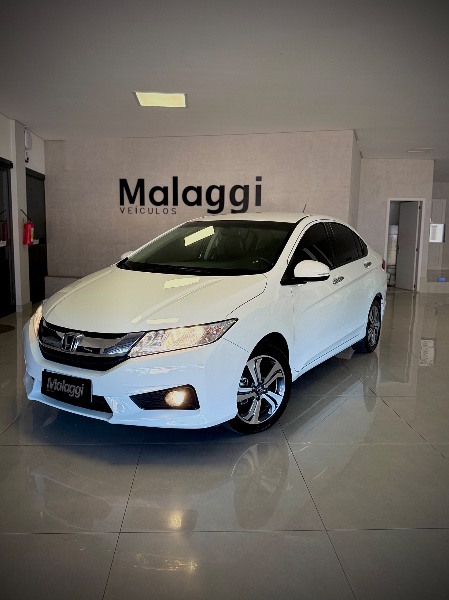 HONDA CITY 1.5 EXL 16V FLEX 4P AUTOMÁTICO 2017/2017 MALAGGI VEÍCULOS ENCANTADO / Carros no Vale