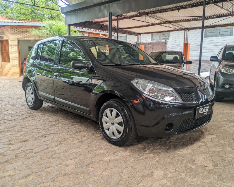 RENAULT SANDERO 1.6 EXPRESSION 2007/2008 RICARDO VEÍCULOS TEUTÔNIA / Carros no Vale