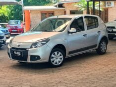 RENAULT SANDERO 1.0 EXPRESSION 16V 2014 2013/2014 RICARDO VEÍCULOS TEUTÔNIA / Carros no Vale