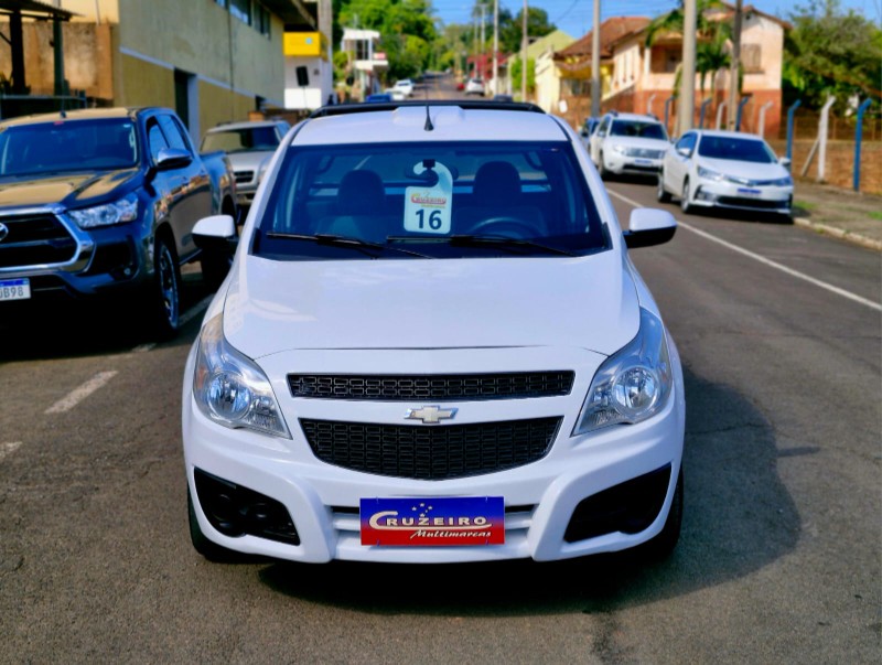 CHEVROLET MONTANA LS 1.4 ECONOFLEX 8V 2P 2016/2016 CRUZEIRO MULTIMARCAS CRUZEIRO DO SUL / Carros no Vale