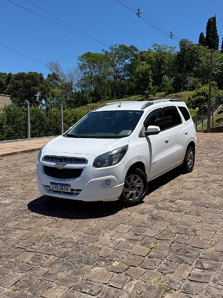 CHEVROLET SPIN 1.8 ADVANTAGE 8V FLEX 4P AUTOMÁTICO 2018/2018 BOSCO AUTOMÓVEIS GUAPORÉ / Carros no Vale