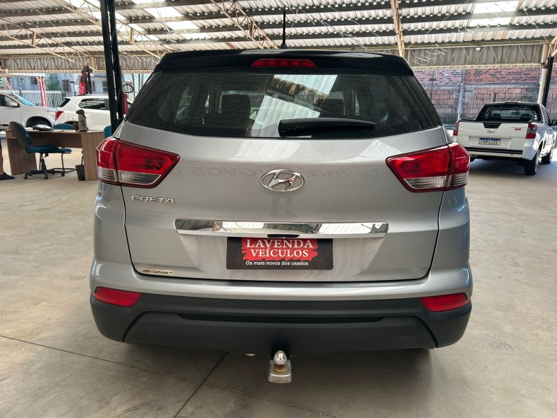 HYUNDAI CRETA 1.6 16V ACTION FLEX 4P AUTOMÁTICO 2021/2022 LAVENDA VEÍCULOS ARROIO DO MEIO / Carros no Vale
