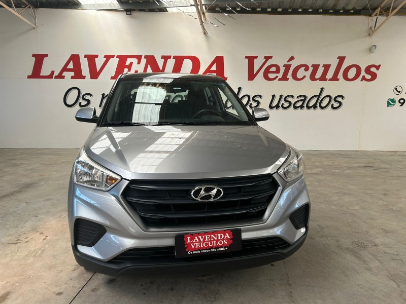 HYUNDAI CRETA 1.6 16V ACTION FLEX 4P AUTOMÁTICO 2021/2022 LAVENDA VEÍCULOS ARROIO DO MEIO / Carros no Vale