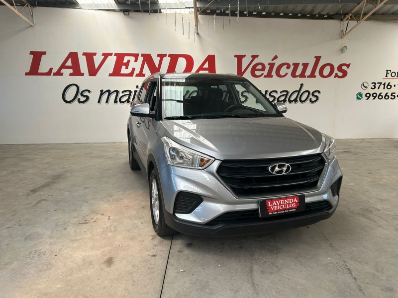 HYUNDAI CRETA 1.6 16V ACTION FLEX 4P AUTOMÁTICO 2021/2022 LAVENDA VEÍCULOS ARROIO DO MEIO / Carros no Vale