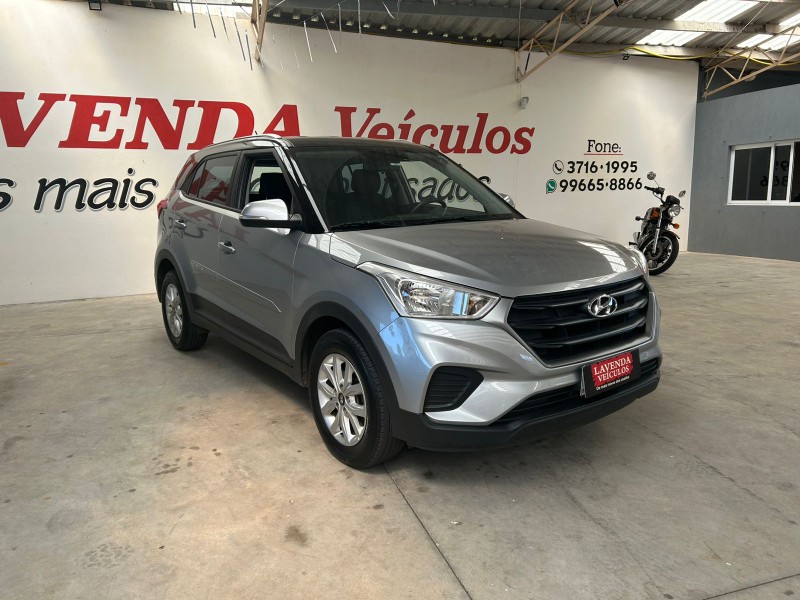 HYUNDAI CRETA 1.6 16V ACTION FLEX 4P AUTOMÁTICO 2021/2022 LAVENDA VEÍCULOS ARROIO DO MEIO / Carros no Vale