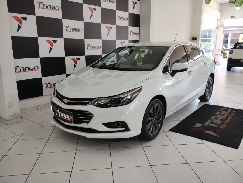 CHEVROLET CRUZE LTZ 1.4 16V TURBO FLEX 4P AUT. 2019/2019 TIAGO AUTOMÓVEIS VENÂNCIO AIRES / Carros no Vale