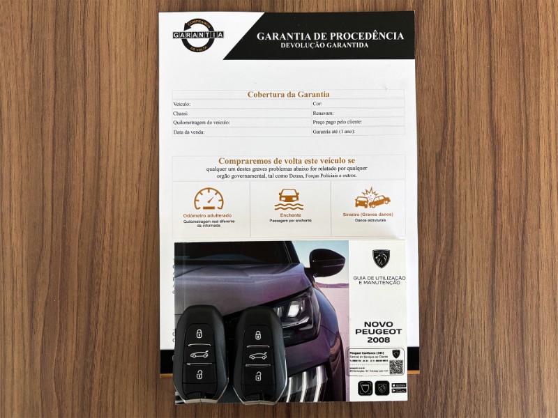 PEUGEOT 2008 1.0 TURBO 200 FLEX ALLURE CVT 2025/2024 DUARTE VEÍCULOS PORTO ALEGRE / Carros no Vale