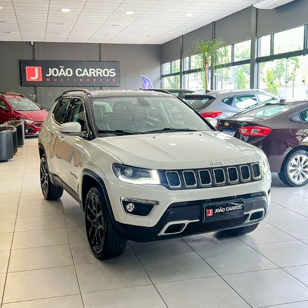 JEEP COMPASS 2.0 LIMITED 4X4 2021/2021 JOÃO CARROS MULTIMARCAS GUAPORÉ / Carros no Vale