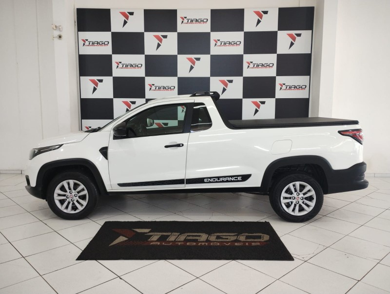 FIAT STRADA ENDURANCE 1.4 FLEX 8V CD 2022/2022 TIAGO AUTOMÓVEIS VENÂNCIO AIRES / Carros no Vale