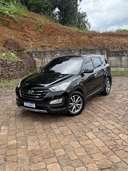 HYUNDAI SANTA FÉ 3.3 GLS V6 2014/2014 BOSCO AUTOMÓVEIS GUAPORÉ / Carros no Vale