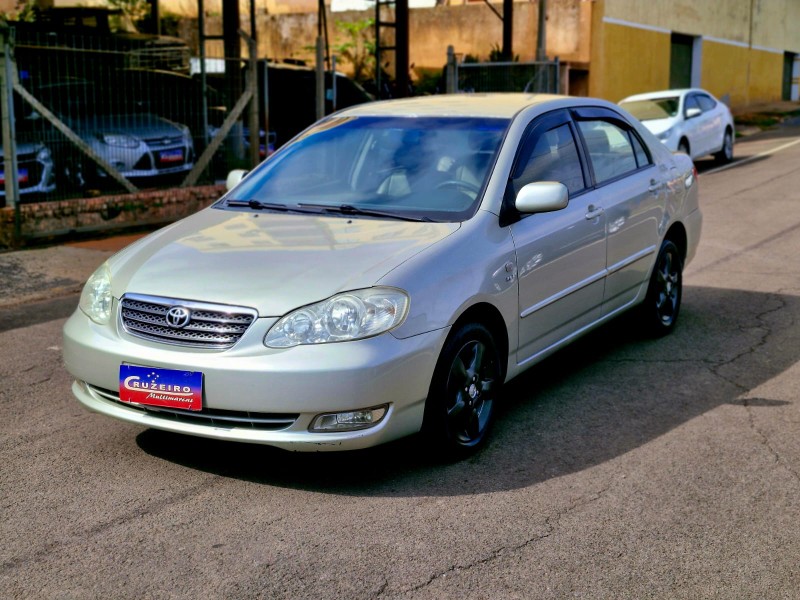 TOYOTA COROLLA 1.8 16V 2005/2005 CRUZEIRO MULTIMARCAS CRUZEIRO DO SUL / Carros no Vale