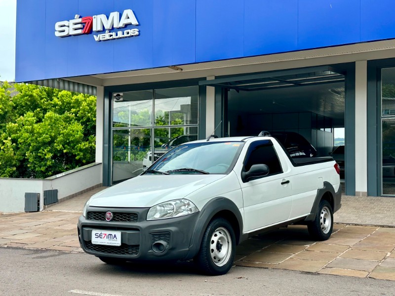 FIAT STRADA HARD WORKING 1.4 8V CS 2019/2019 SÉTIMA VEÍCULOS GUAPORÉ / Carros no Vale FIAT STRADA HARD WORKING 1.4 8V CS 2019/2019 SÉTIMA VEÍCULOS GUAPORÉ / Carros no Vale