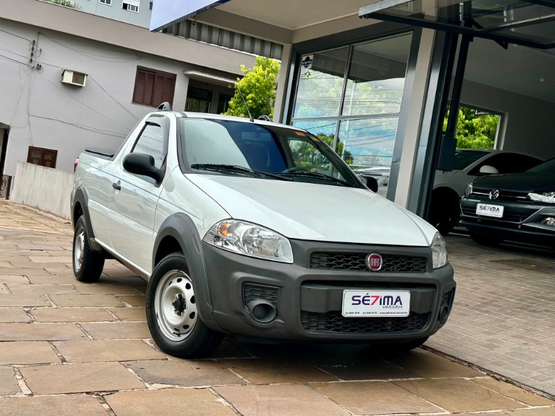 FIAT STRADA HARD WORKING 1.4 8V CS 2019/2019 SÉTIMA VEÍCULOS GUAPORÉ / Carros no Vale FIAT STRADA HARD WORKING 1.4 8V CS 2019/2019 SÉTIMA VEÍCULOS GUAPORÉ / Carros no Vale