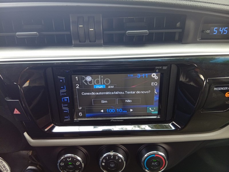 TOYOTA COROLLA 1.8 GLI 16V FLEX 4P AUTOMÁTICO 2016/2017 ALTERNATIVA VEÍCULOS LAJEADO / Carros no Vale