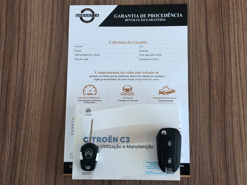 CITROEN C3 2024/2025 DUARTE VEÍCULOS PORTO ALEGRE / Carros no Vale