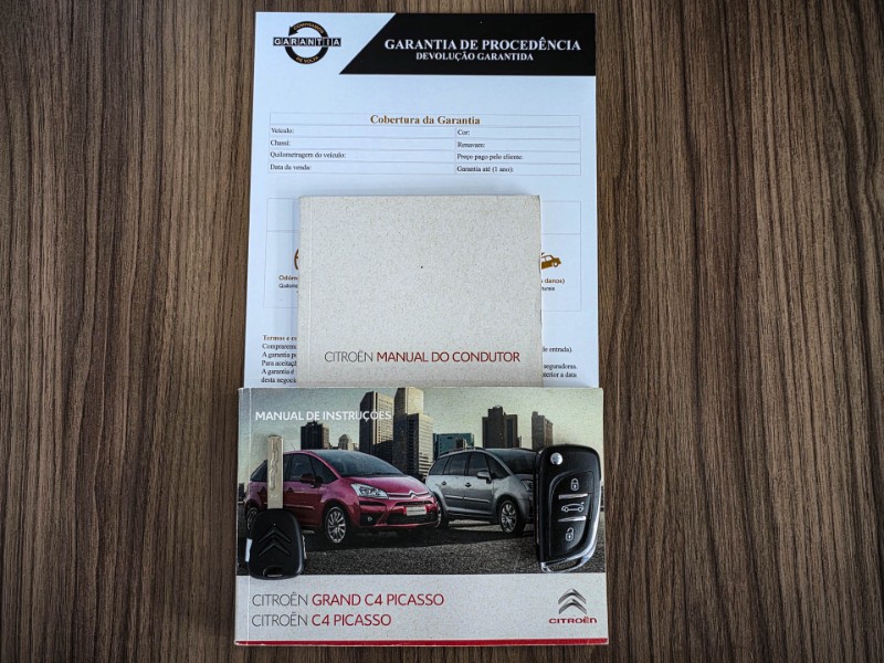 CITROEN C4 PICASSO 2.0 16V 2012/2013 DUARTE VEÍCULOS PORTO ALEGRE / Carros no Vale