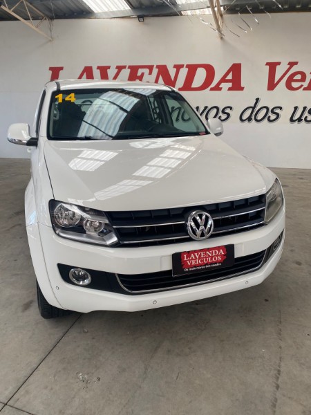 VOLKSWAGEN AMAROK 2.0 HIGHLINE 4X4 2014/2014 LAVENDA VEÍCULOS ARROIO DO MEIO / Carros no Vale