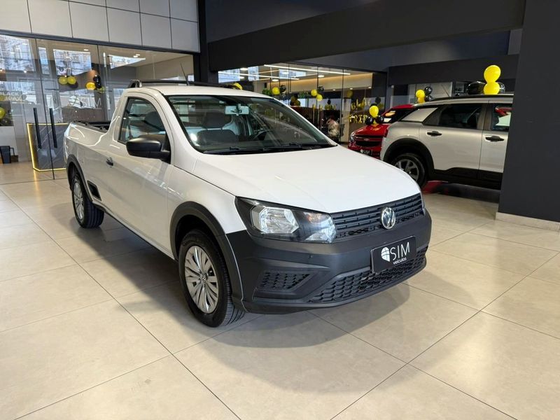 Volkswagen Saveiro Robust 1.6 Total 16v 2023/2023 SIM VEÍCULOS PORTO ALEGRE / Carros no Vale