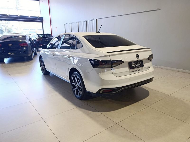 Volkswagen Virtus Exclusive 250 Tsi 1.4 16v 2023/2023 SIM VEÍCULOS PORTO ALEGRE / Carros no Vale
