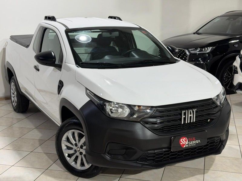FIAT STRADA 1.4 ENDURANCE PLUS CS 8V 2021/2022 SUL SERRA MOTORS CAXIAS DO SUL / Carros no Vale