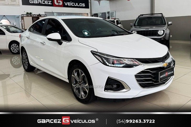 CHEVROLET CRUZE 1.4 TURBO PREMIER 16V 2020/2020 GARCEZ VEÍCULOS BENTO GONÇALVES / Carros no Vale