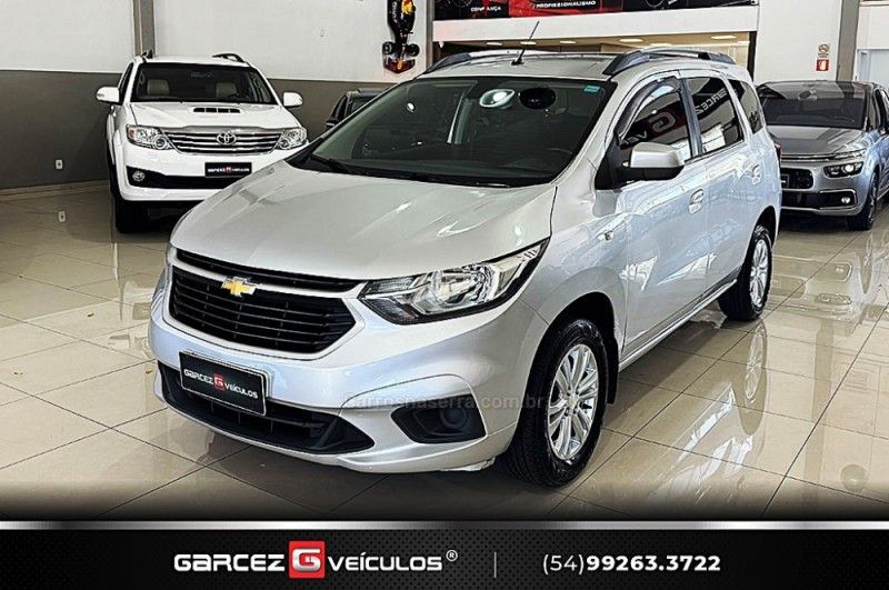 CHEVROLET SPIN 1.8 LT 8V 2018/2019 GARCEZ VEÍCULOS BENTO GONÇALVES / Carros no Vale