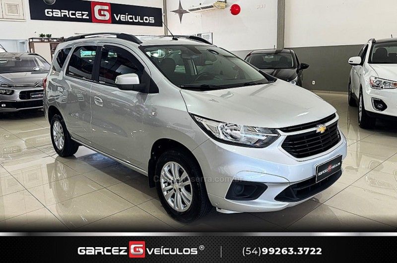 CHEVROLET SPIN 1.8 LT 8V 2018/2019 GARCEZ VEÍCULOS BENTO GONÇALVES / Carros no Vale
