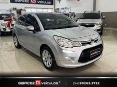 CITROËN C3 1.5 EXCLUSIVE 8V 2014/2015 GARCEZ VEÍCULOS BENTO GONÇALVES / Carros no Vale