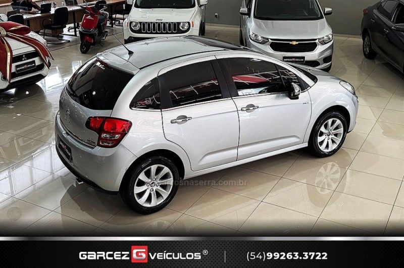 CITROËN C3 1.5 EXCLUSIVE 8V 2014/2015 GARCEZ VEÍCULOS BENTO GONÇALVES / Carros no Vale