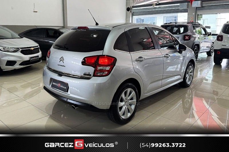CITROËN C3 1.5 EXCLUSIVE 8V 2014/2015 GARCEZ VEÍCULOS BENTO GONÇALVES / Carros no Vale