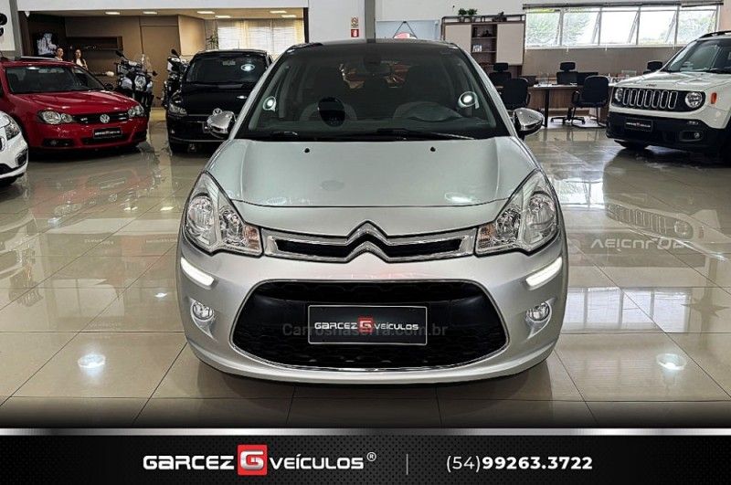 CITROËN C3 1.5 EXCLUSIVE 8V 2014/2015 GARCEZ VEÍCULOS BENTO GONÇALVES / Carros no Vale