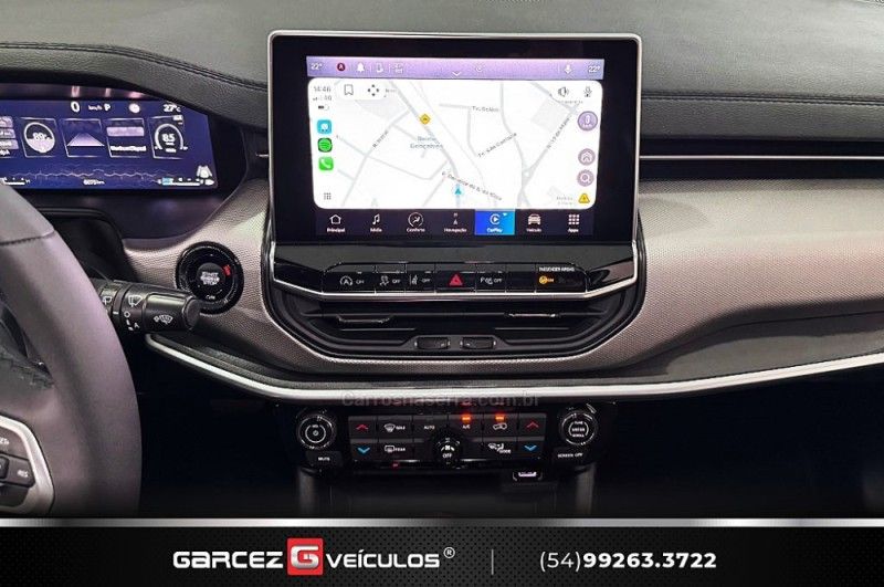 JEEP COMPASS 1.3 LONGITUDE T270 16V TURBO 2025/2026 GARCEZ VEÍCULOS BENTO GONÇALVES / Carros no Vale