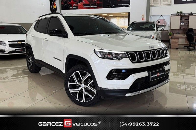 JEEP COMPASS 1.3 LONGITUDE T270 16V TURBO 2025/2026 GARCEZ VEÍCULOS BENTO GONÇALVES / Carros no Vale