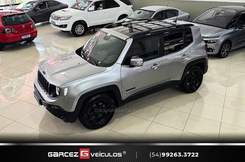 JEEP RENEGADE 1.8 16V NIGHT EAGLE 4X2 2019/2019 GARCEZ VEÍCULOS BENTO GONÇALVES / Carros no Vale JEEP RENEGADE 1.8 16V NIGHT EAGLE 4X2 2019/2019 GARCEZ VEÍCULOS BENTO GONÇALVES / Carros no Vale