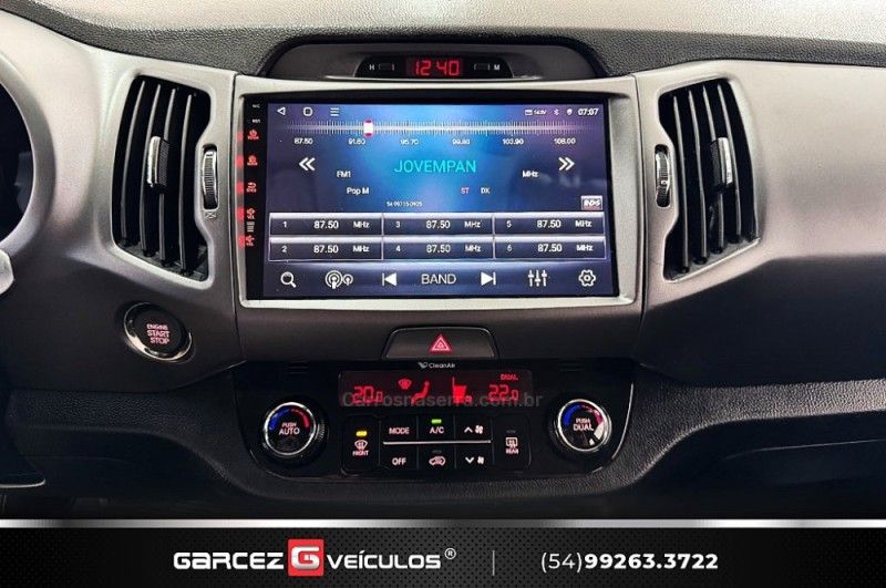 KIA SPORTAGE 2.0 EX 4X4 16V 2012/2013 GARCEZ VEÍCULOS BENTO GONÇALVES / Carros no Vale