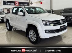 VOLKSWAGEN AMAROK 2.0 HIGHLINE 4X4 CD 16V TURBO INTERCOOLER 2014/2014 GARCEZ VEÍCULOS BENTO GONÇALVES / Carros no Vale
