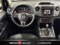 VOLKSWAGEN AMAROK 2.0 HIGHLINE 4X4 CD 16V TURBO INTERCOOLER 2014/2014 GARCEZ VEÍCULOS BENTO GONÇALVES / Carros no Vale