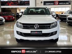 VOLKSWAGEN AMAROK 2.0 HIGHLINE 4X4 CD 16V TURBO INTERCOOLER 2014/2014 GARCEZ VEÍCULOS BENTO GONÇALVES / Carros no Vale