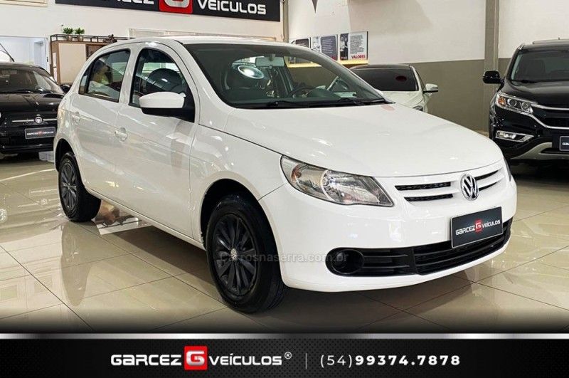 VOLKSWAGEN GOL 1.0 MI 8V G.V 2012/2013 GARCEZ VEÍCULOS BENTO GONÇALVES / Carros no Vale
